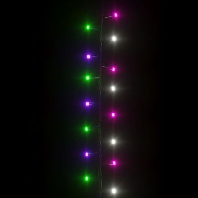 vidaXL Stringa LED Compatta con 3000 LED Pastello Multicolore 65 m PVC