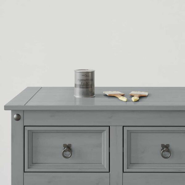 vidaXL Vernice per mobili Grigio 10 x 10 x 12,2 cm Stampa da parete