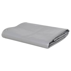 vidaXL Telone 650 g/m&sup2; 1,5x6 m Grigio
