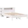 vidaXL Letto Libreria senza Materasso Bianco 120x190 cm Legno di Pino
