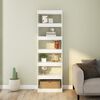 vidaXL Libreria/Divisorio Bianco 60x30x198 cm