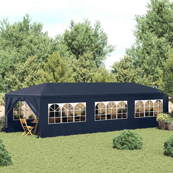 vidaXL Tenda per Feste 3x9 m Blu