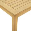 vidaXL Tavolino da Giardino 110x60x45 cm in Legno Massello di Acacia