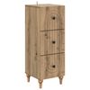 vidaXL Mobile con Cassetti 33 x 34,5 x 90 cm Legno ingegnerizzato