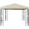 vidaXL Gazebo 3x3 m Crema