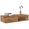 vidaXL Scaffale a Parete con Cassetti Antico 80x33x17 cm in Truciolato