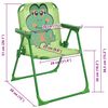 vidaXL Set da Bistrot da Giardino per Bambini con Ombrellone Verde