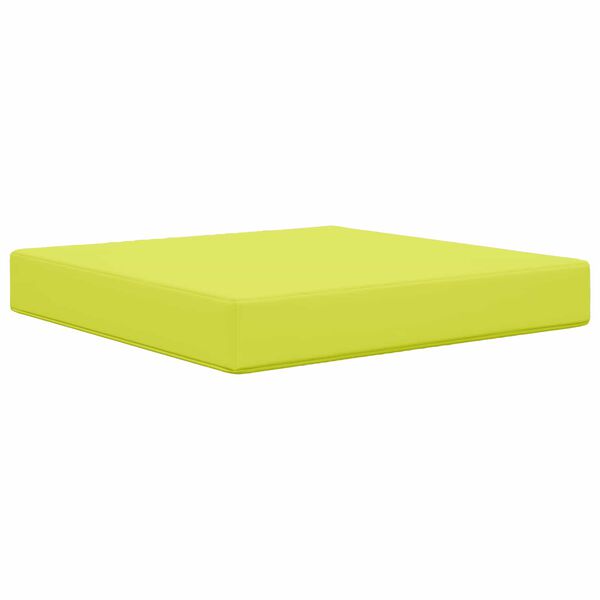 vidaXL Cuscino per divano da esterno Verde 60 x 60 x 8 cm Poliestere