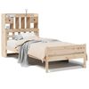 vidaXL Letto Libreria senza Materasso 100x200 cm in Legno di Pino