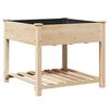 vidaXL Vaso da giardino Beige 90 x 90 x 76,5 cm