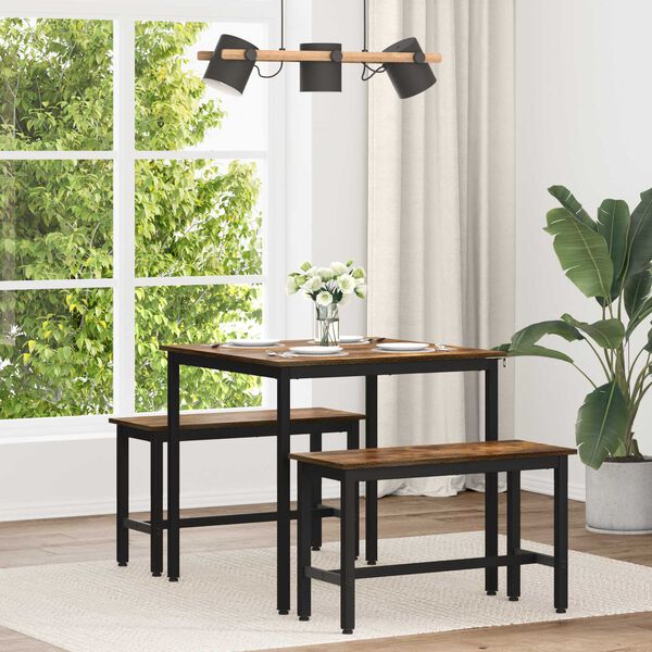 vidaXL Tavoli da pranzo METALLO