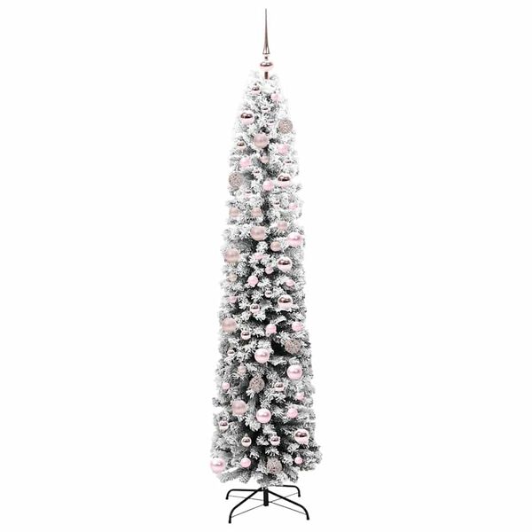 vidaXL Albero di Natale artificiale con 300 LED Verde 180 cm