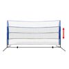 vidaXL Set Rete da Badminton con Volani 300x155 cm