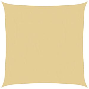 vidaXL Vela Parasole Sabbia 2x2 m 100% Poliestere Oxford