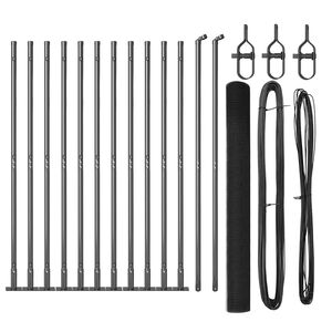 vidaXL Palo della recinzione Grigio