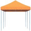 vidaXL Tenda da Festa Pieghevole Pop-Up Arancione 580x292x315 cm