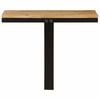 vidaXL Mensola da Parete 40x30x32 cm in Legno Massello Mango e Ferro
