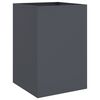 vidaXL Fioriera Antracite 52x48x75 cm in Acciaio