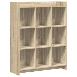 vidaXL Libreria Rovere Sonoma 87,5 x 30 x 111 cm Legno ingegnerizzato