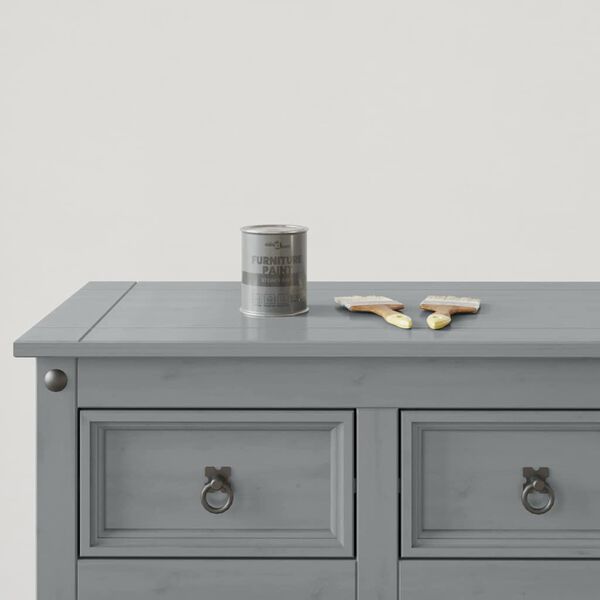 vidaXL Vernice per mobili Grigio 10 x 10 x 12 cm Stampa da parete