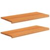 vidaXL Soglie per finestre 2 pz Marrone Chiaro 90 x 40 x 2 cm