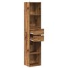 vidaXL Libreria Legno Antico 36x30x171 cm in Legno Multistrato