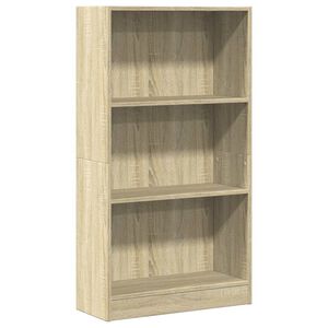 vidaXL Libreria Rovere Sonoma 60x24x109 cm in Legno Multistrato