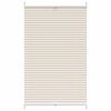 vidaXL Tenda pliss&egrave; 80x100cm Crema