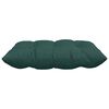 vidaXL Cuscini per Seduta 4 pcs Verde Scuro 40 x 40 x 6 cm Tessuto