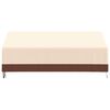 vidaXL Coperture per Panca a 3 Posti 2pz 204x86x48/73 cm 600D Oxford