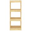 vidaXL Libreria/Divisorio 40x30x103,5 cm in Legno Massello di Pino