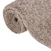 vidaXL Tappeto Shaggy a Pelo Alto Beige 80x150 cm