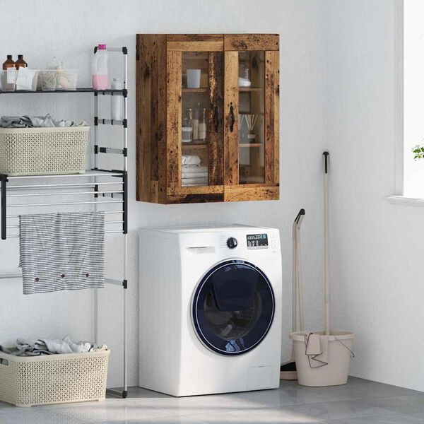 vidaXL Pensile Legno vecchio 69,5 x 34 x 90 cm