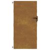 vidaXL Cancello da giardino 85x175 cm in acciaio Corten