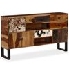 vidaXL Credenza in Legno Massello di Acacia 140x30x80 cm