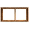 vidaXL Fioriera Arrugginita 80x40x40 cm in Acciaio Corten