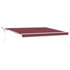 vidaXL Tenda da Sole Retrattile Automatica con LED Bord&ograve; 400x300 cm