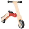 vidaXL Monopattino per Bambini 2 in 1 Rosso