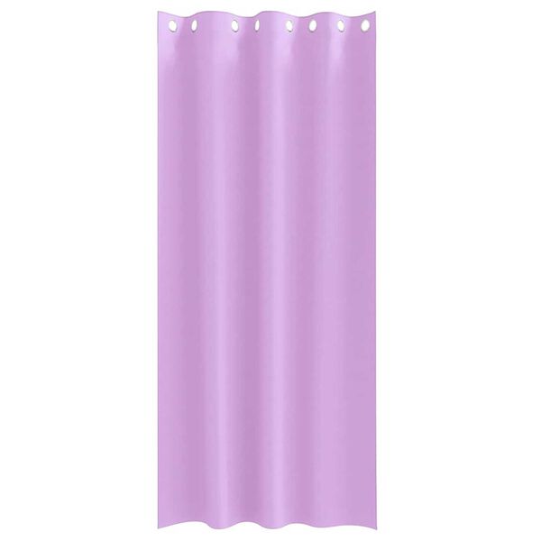 vidaXL Tende Blackout con Anelli 2 pcs Viola 260 x 140 cm Poliestere