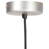 vidaXL Lampada a Sospensione Industriale 25 W Argento Rotonda 19cm E27