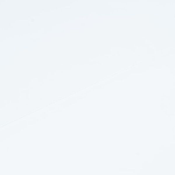 vidaXL Tavolo da Pranzo Bianco 106 cm in Legno Massello di Hevea