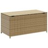 vidaXL Contenitore da Giardino Beige Misto 190L in Polyrattan