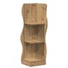 vidaXL Mensola angolare Rovere Artigianale 34 x 33 x 102 cm