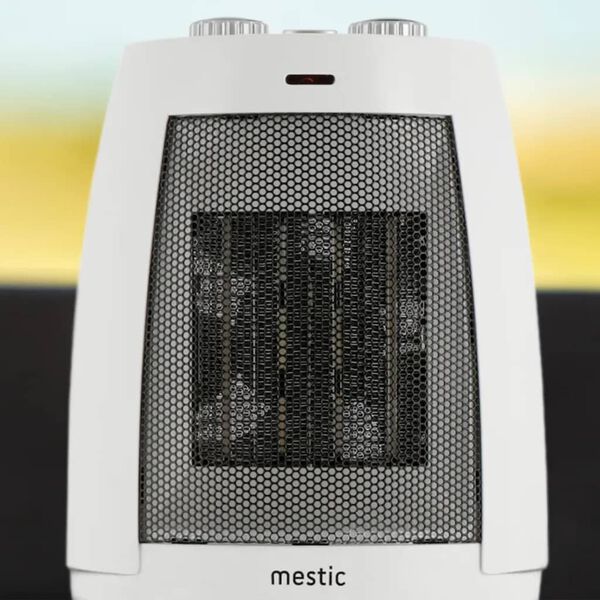 Mestic Termoventilatore Autoportante MKK-150 Grigio 1500 W