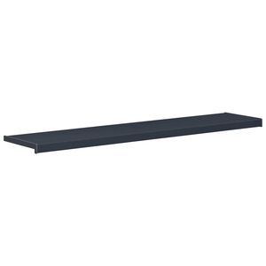 vidaXL Soglia della Finestra Antracite con Venature del Legno PVC