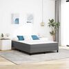 vidaXL Materasso da Letto Grigio chiaro 160 x 200 cm Tessuto