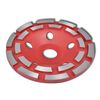 vidaXL Mola a Tazza Diamantata a Doppia Fila 125 mm