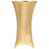 vidaXL Copertura Elastica per Tavolo 2 pz 70 cm Oro