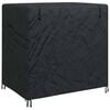 vidaXL Copertura per dondolo da esterno Nero 175 x 125 x 180 cm