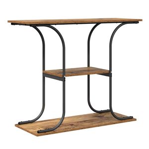 vidaXL Tavolo consolle Legno vecchio 101 x 35 x 80,5 cm